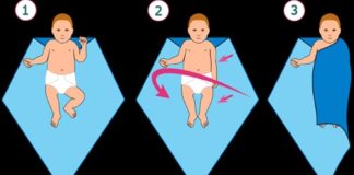 La fasciatura del bebè