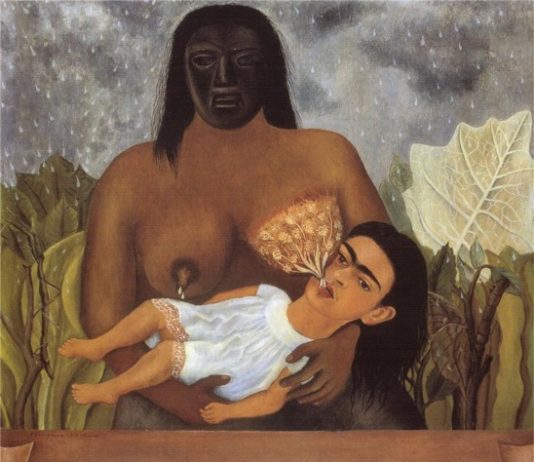 Frida Kalho, La mia balia e io (mentre sto poppando)