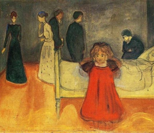 La madre morta e la bambina