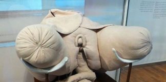 Il manichino per insegnare come far partorire le donne